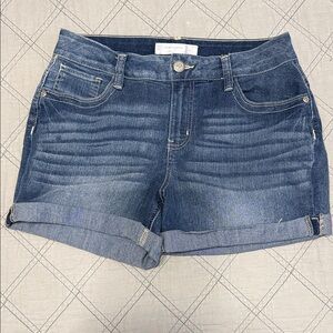 No Boundaries Denim Blue Women's Shorts